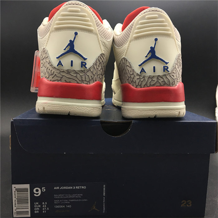 Air Jordan 3 “Charity Game”MJ 136064-140