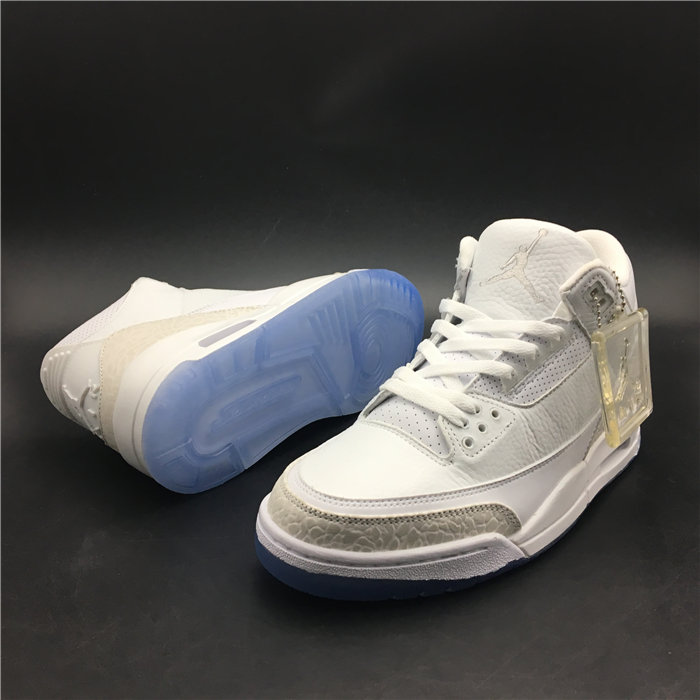 Jordan 3 Retro Pure White 136064-111
