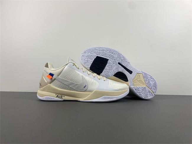 2023 Nike Kobe 5 Protro Undefeated Rice White DB4796-101