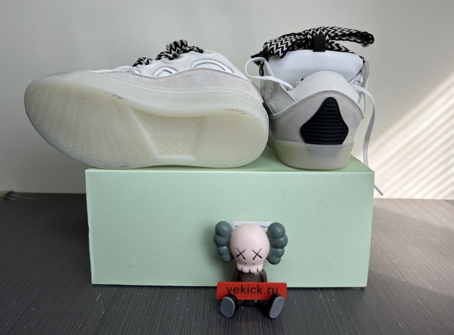 Lanvin Leather Curb Sneaker